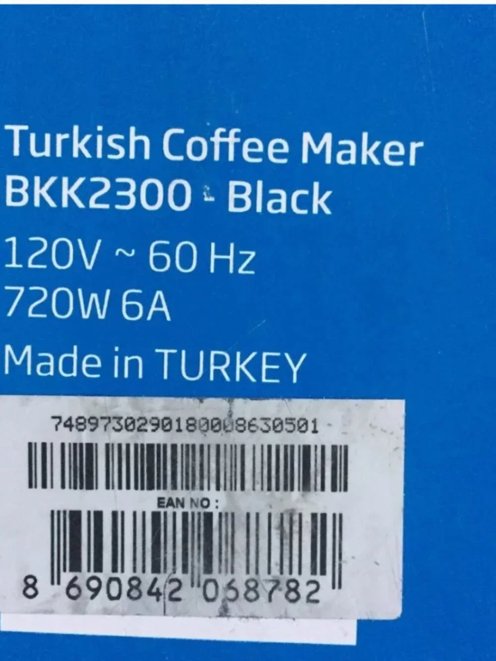 Beko turkish coffee